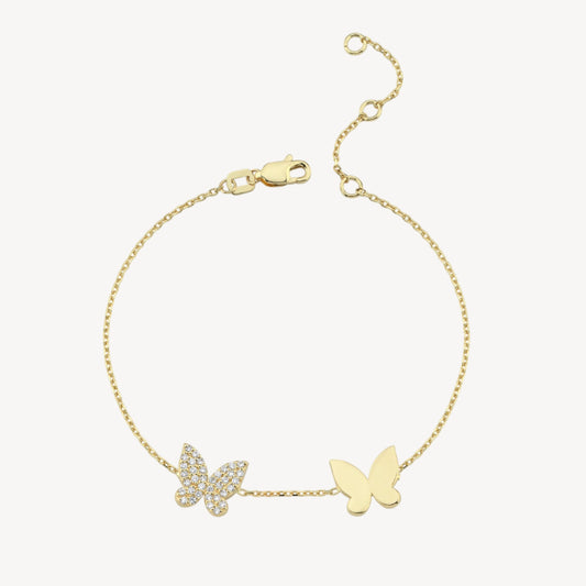 Double Butterfly Bracelet