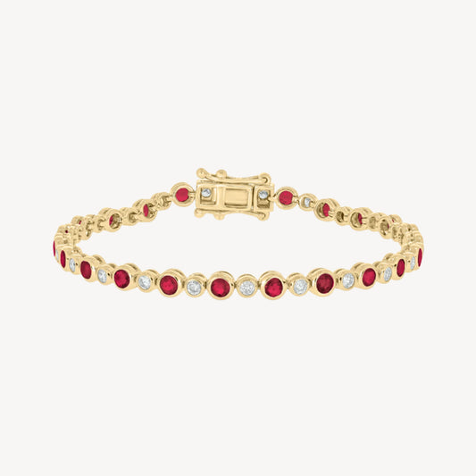 Ophelia Bracelet - Ruby