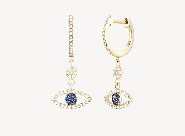 Dotlet Eye Hoops