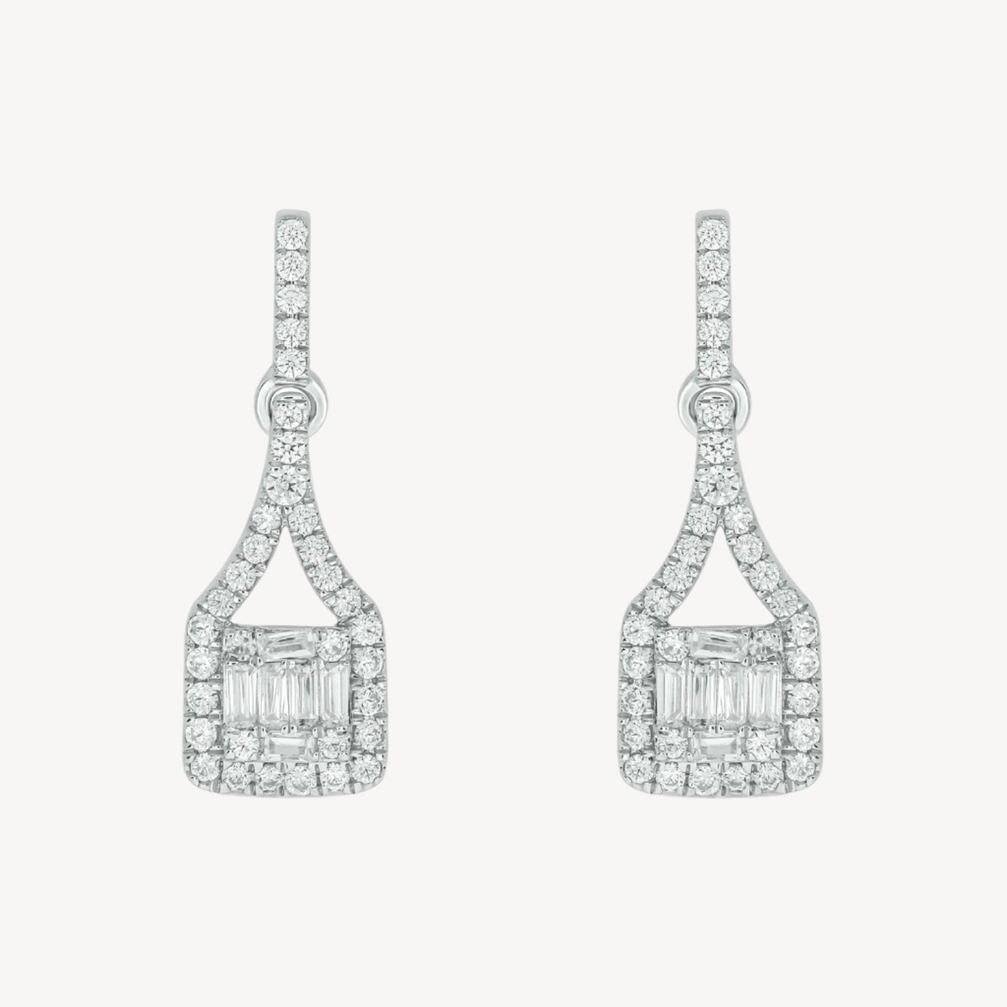 Des Illusian Drop Earrings