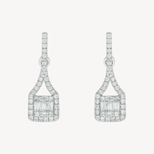 Des Illusian Drop Earrings