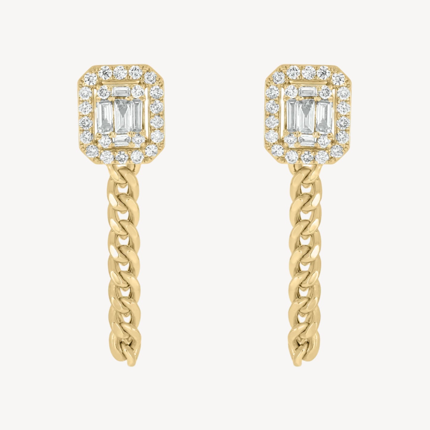 Chain Illusion Earrings