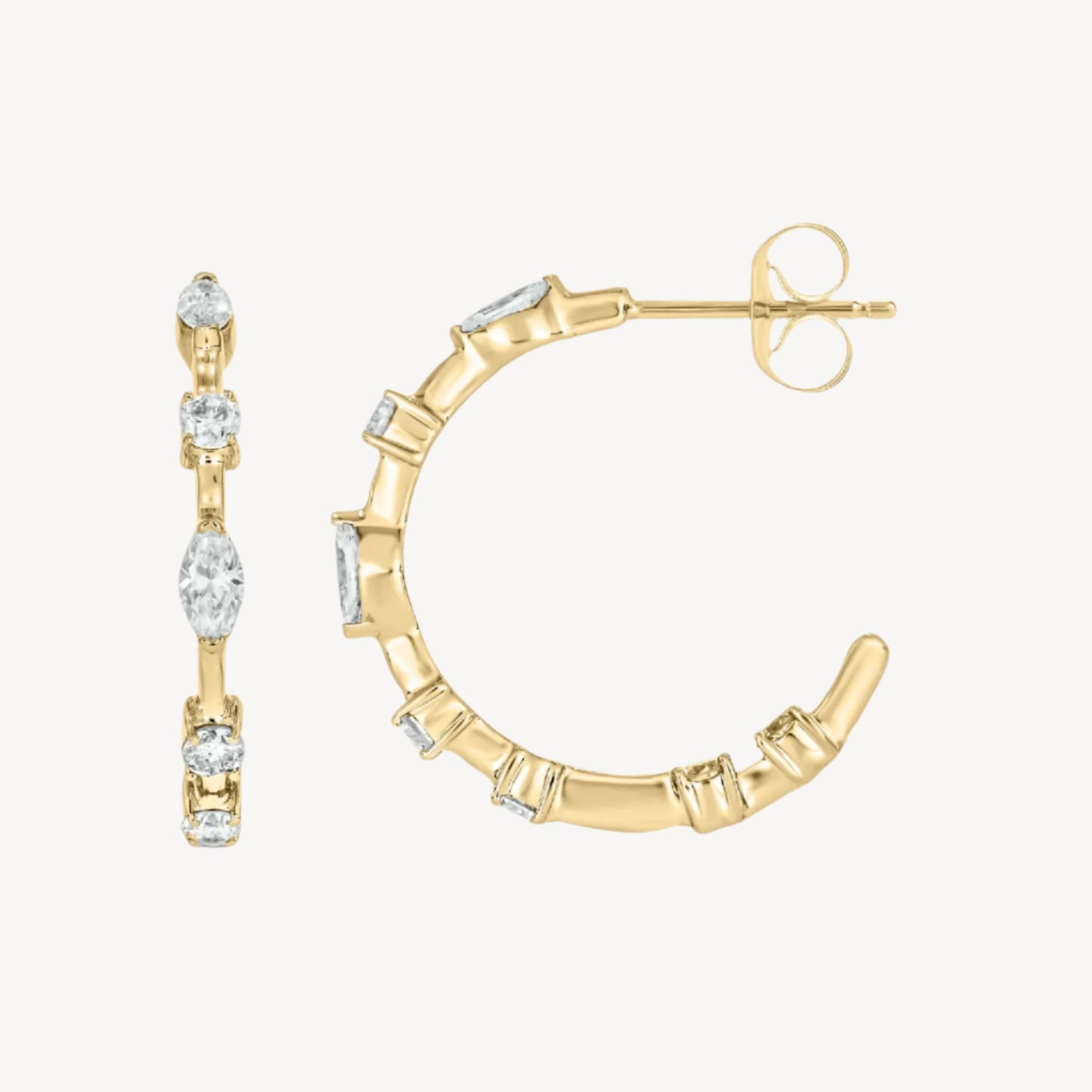 Maxi Ava Stud Hoops