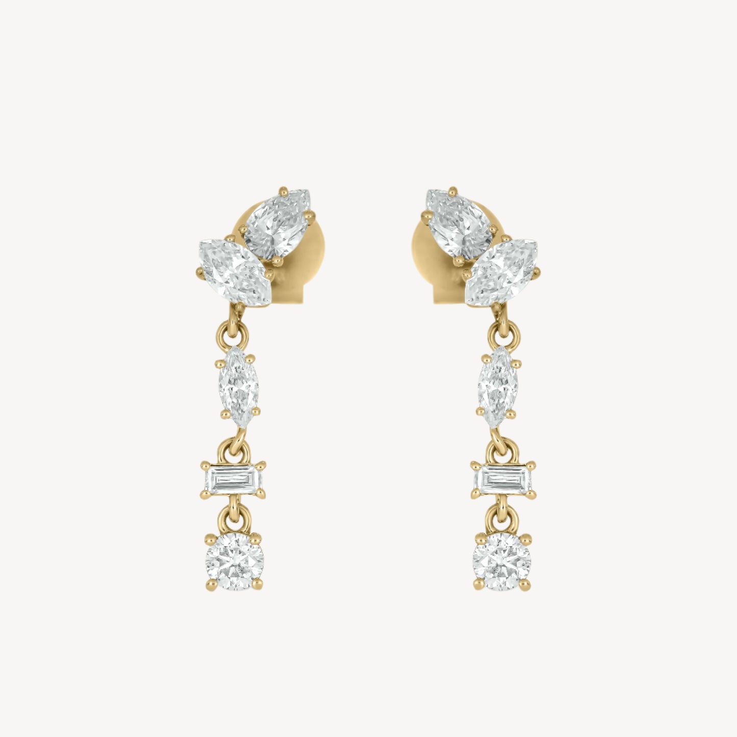 Heather Bloom Drop Earrings