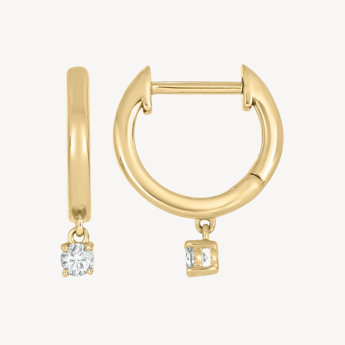 .1ct Perla Hoops