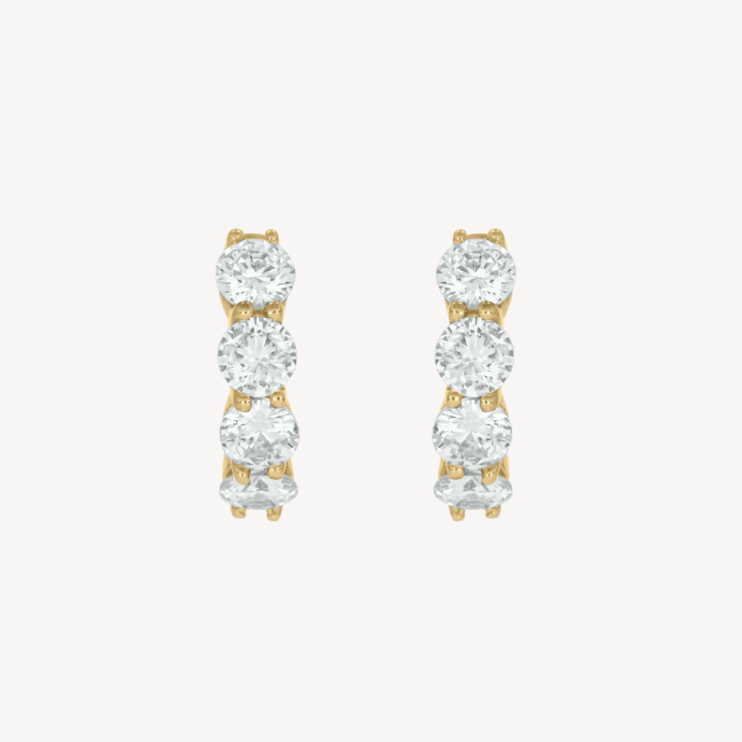 1.99ct Full Diamond Hoops