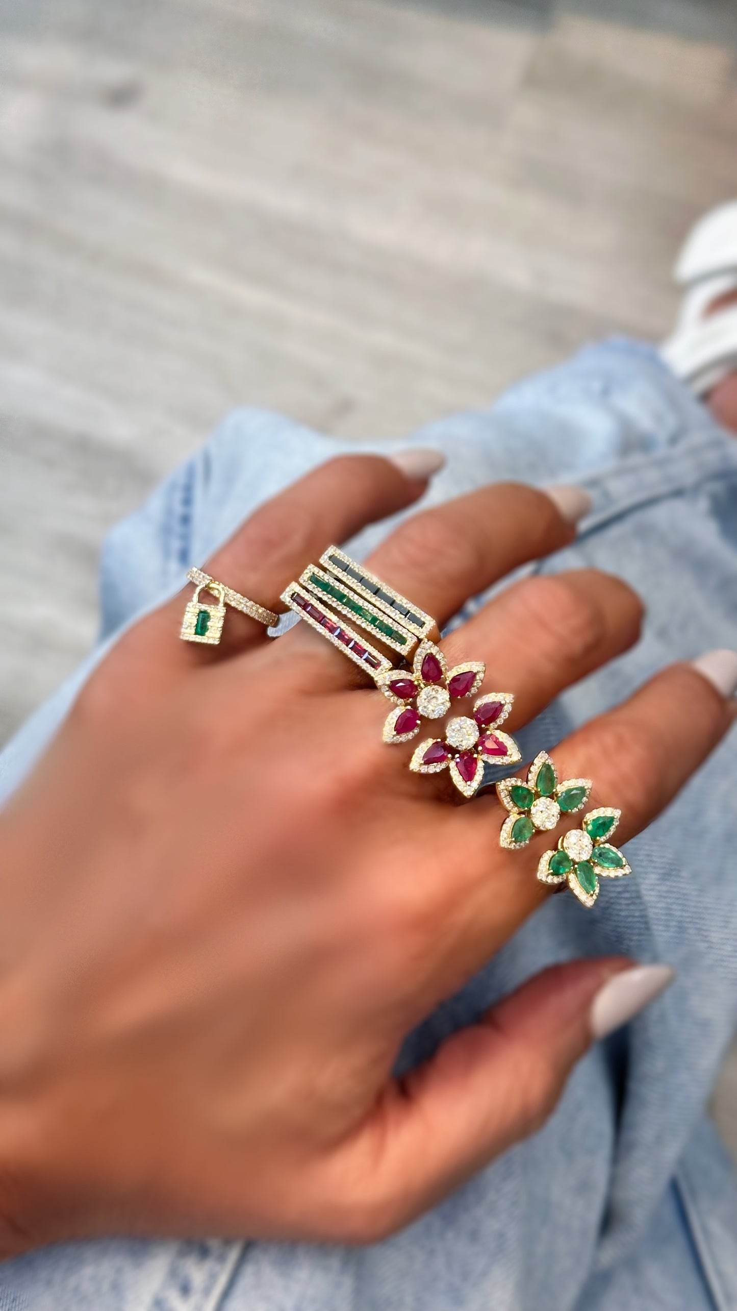 Lock Pinky Ring