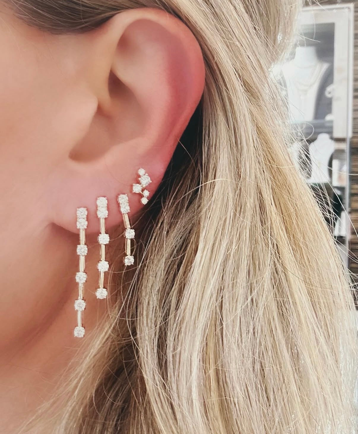Mini Sunlit Drop Earrings