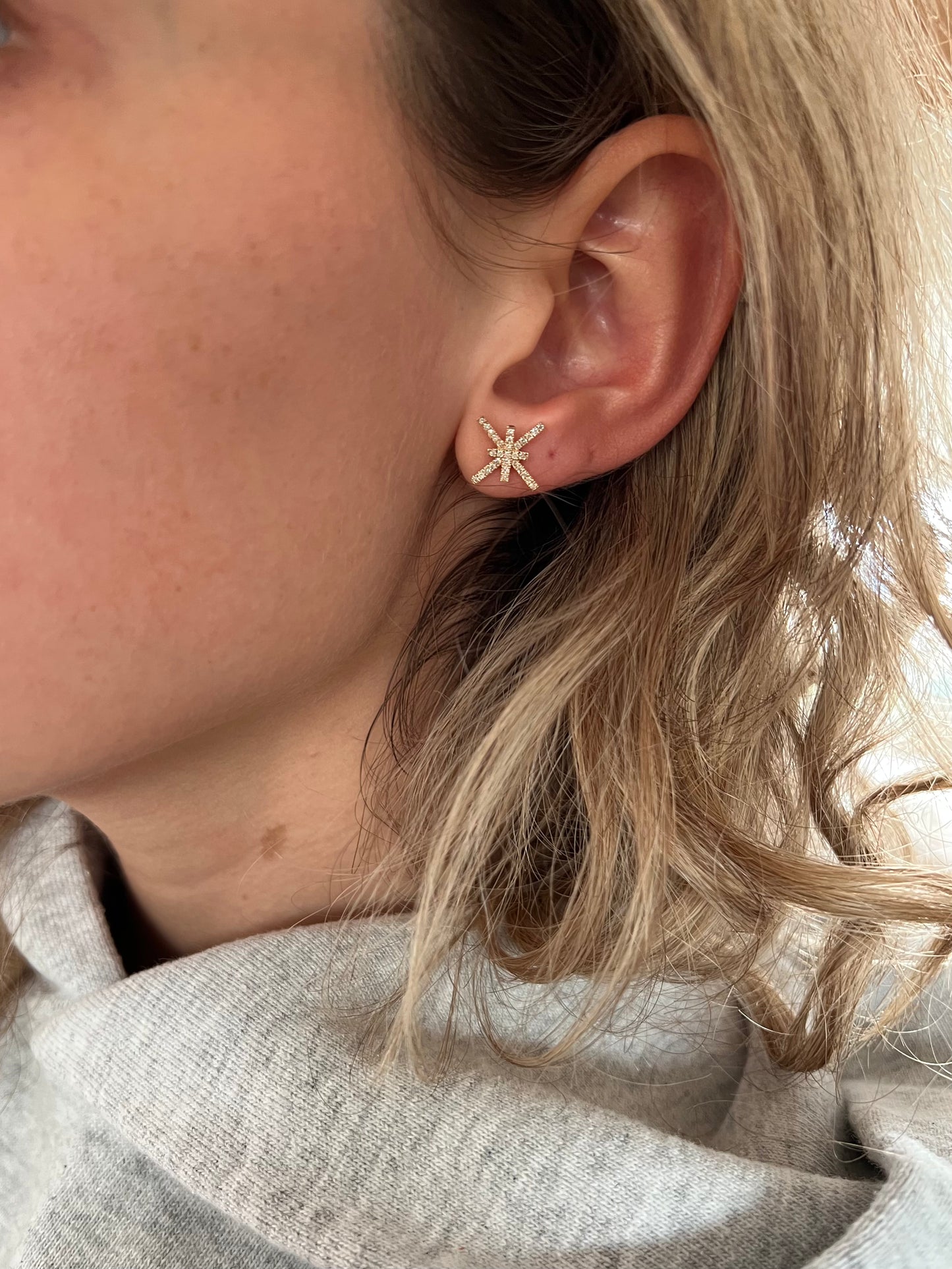 Galaxy Cross Studs