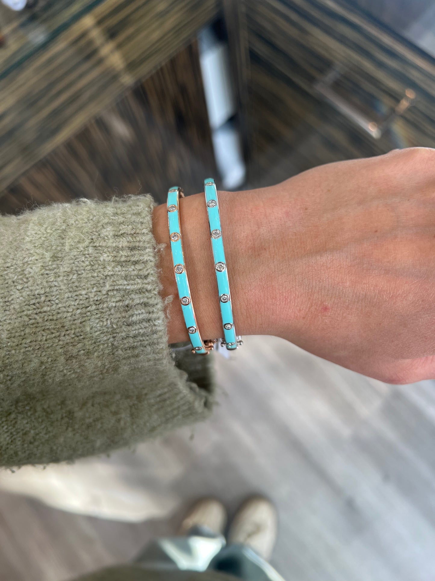 Pink Del Bangle