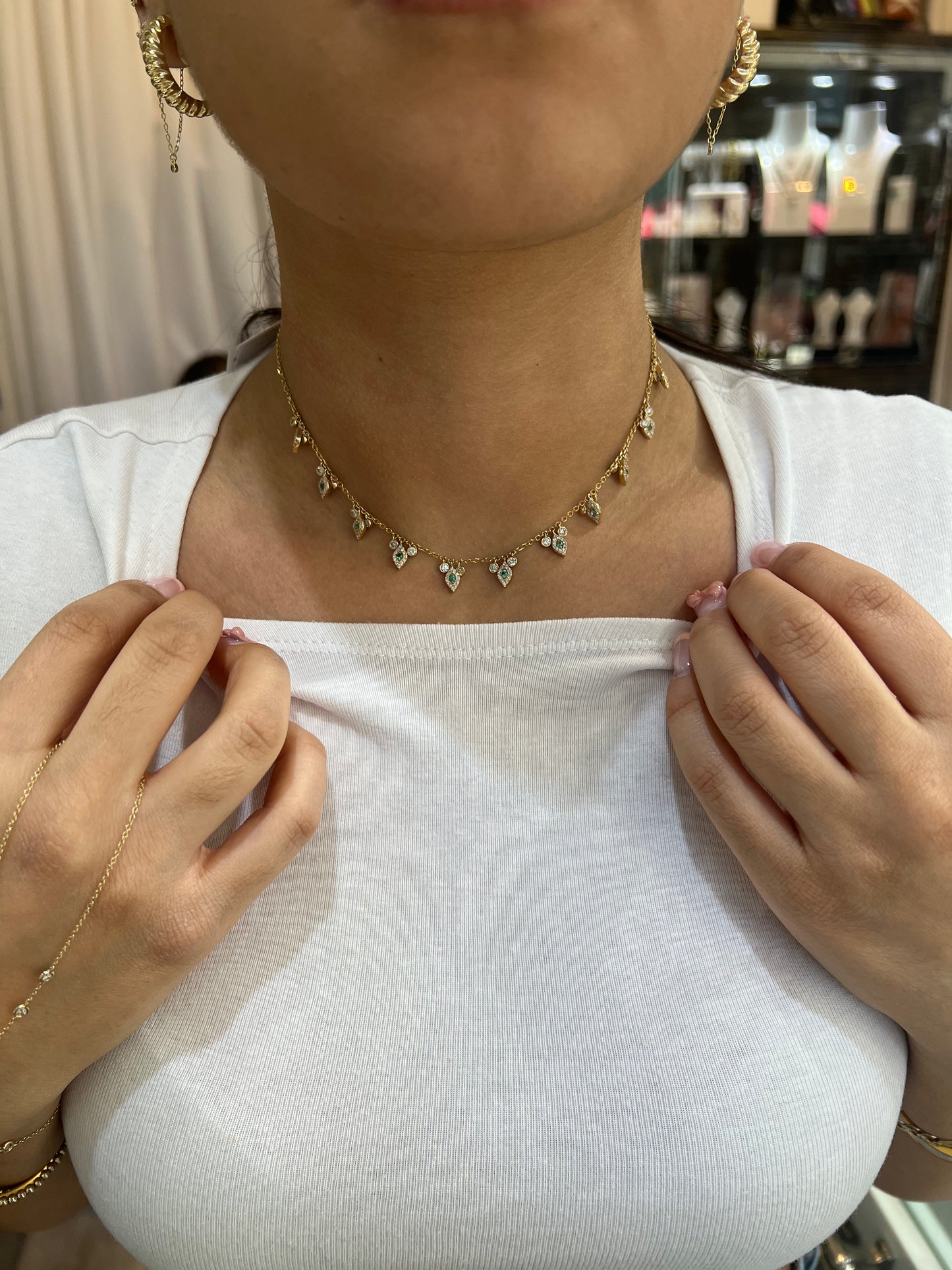 Eye Shaker Necklace