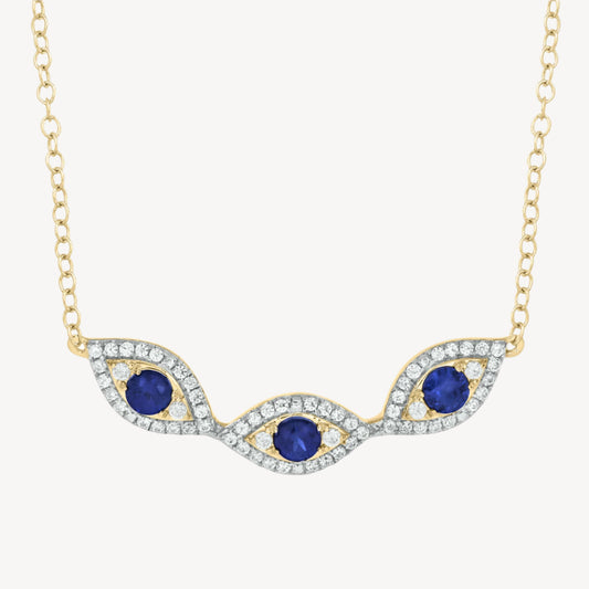 3 Eye Necklace