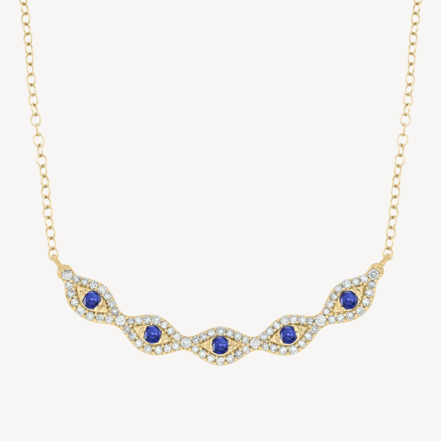 5 Eye Necklace