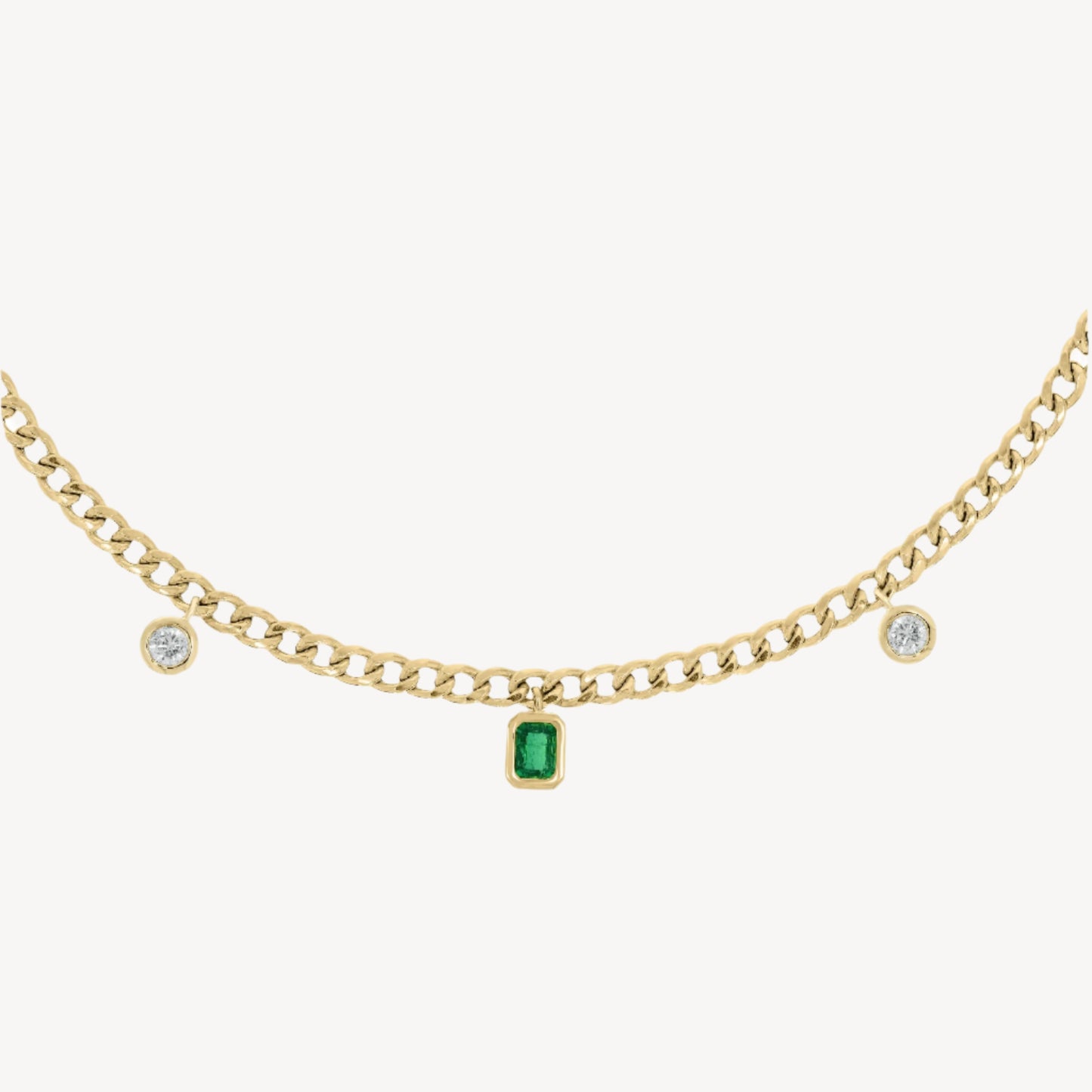 Emerald Lilou Necklace