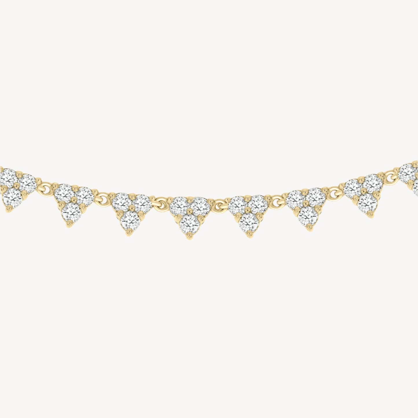 Triad Tennis Necklace