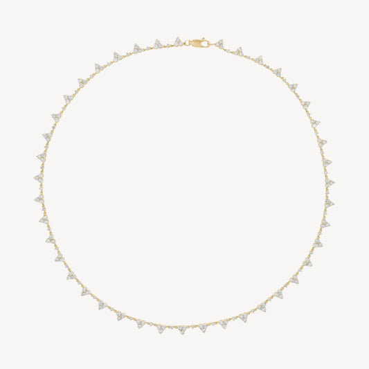 Trielle Tennis Necklace