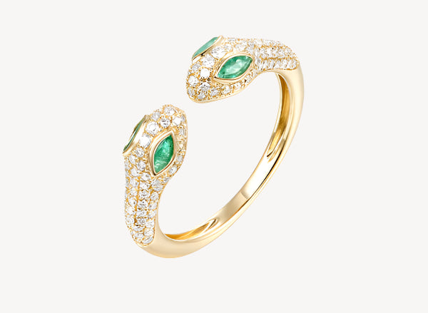 Viper Heads Ring