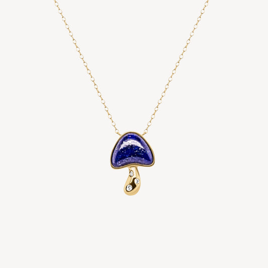 Maxi Midnight Mushroom Necklace