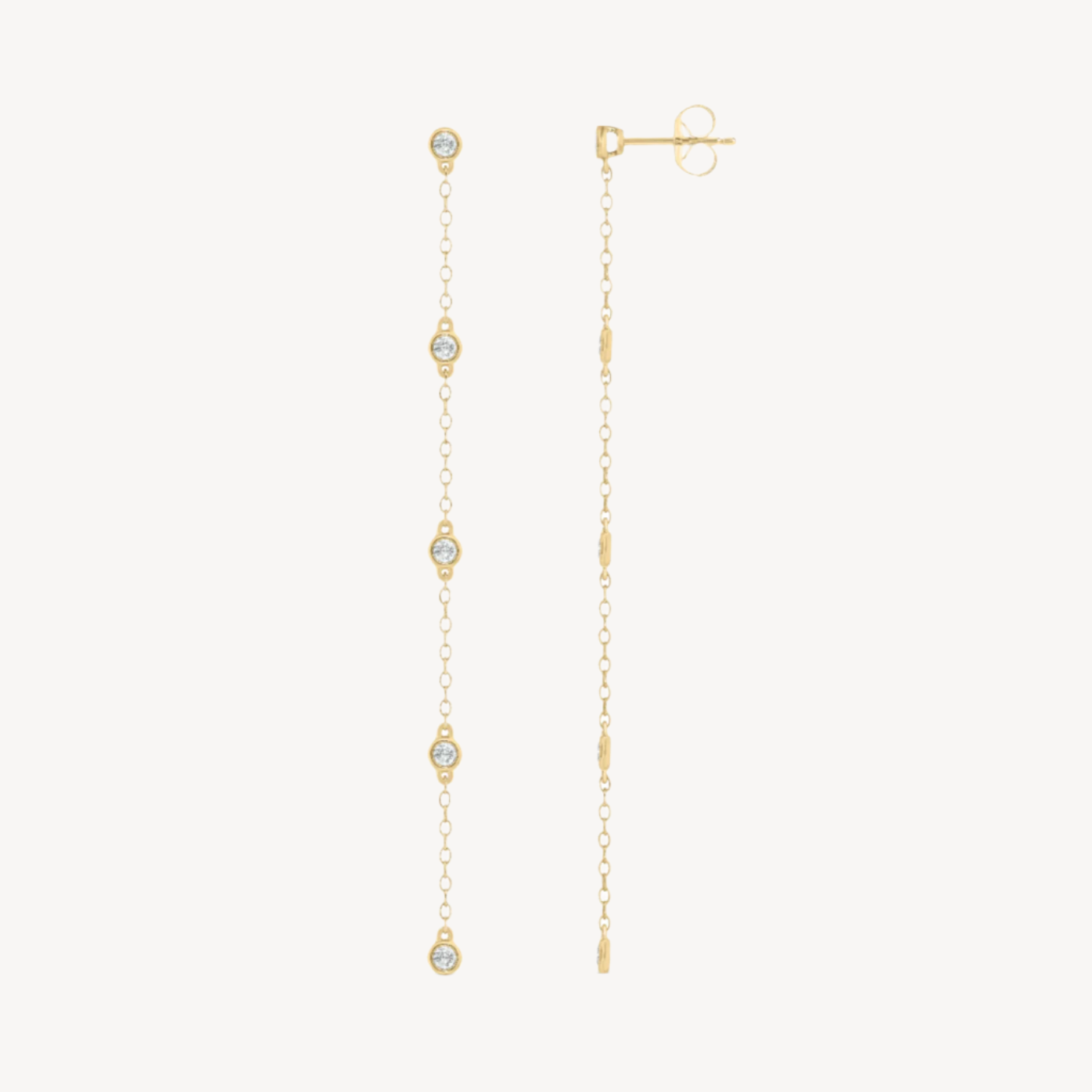 By The Yard Drop Earrings