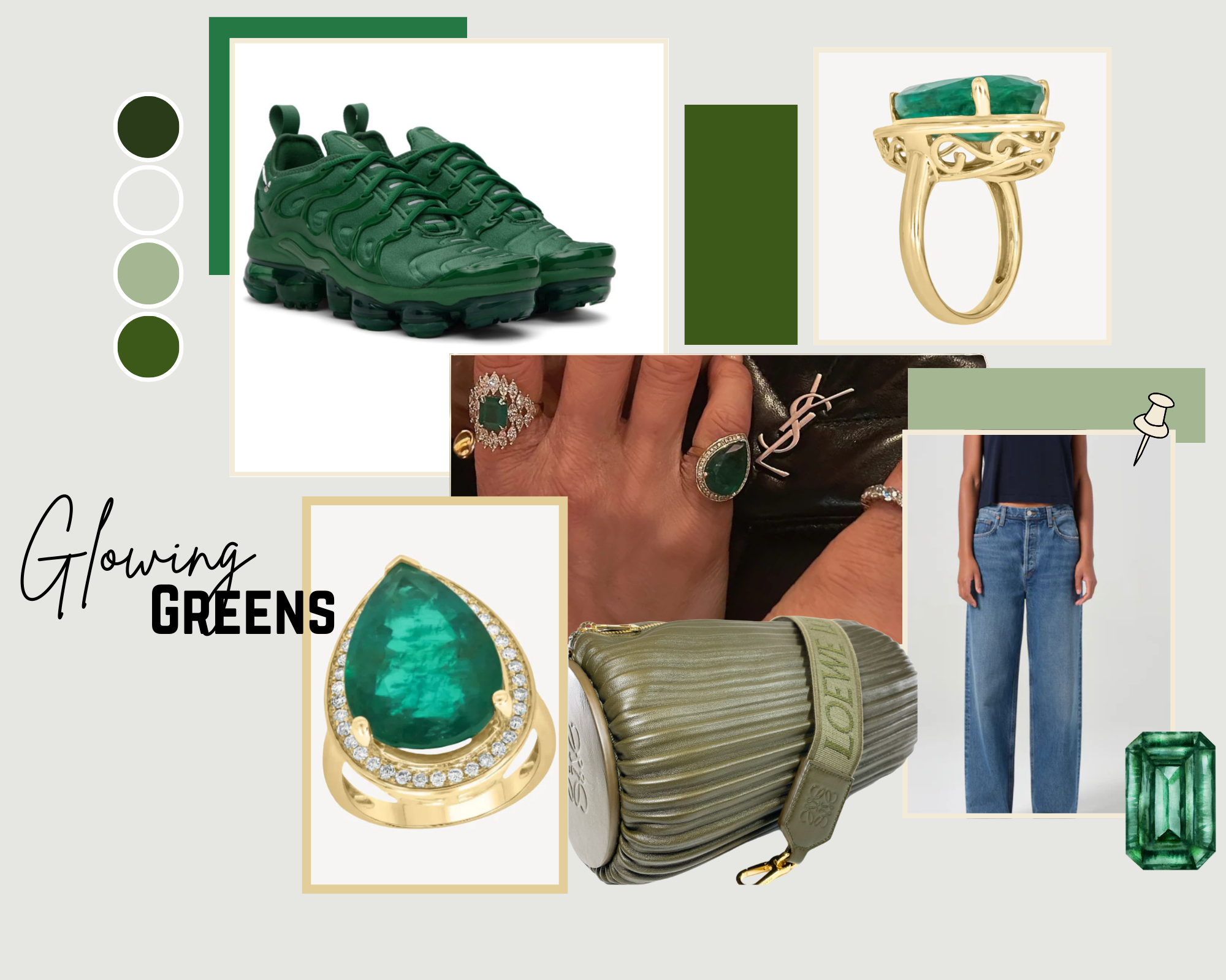 Glowing Green: Not the smoothie, the emerald.