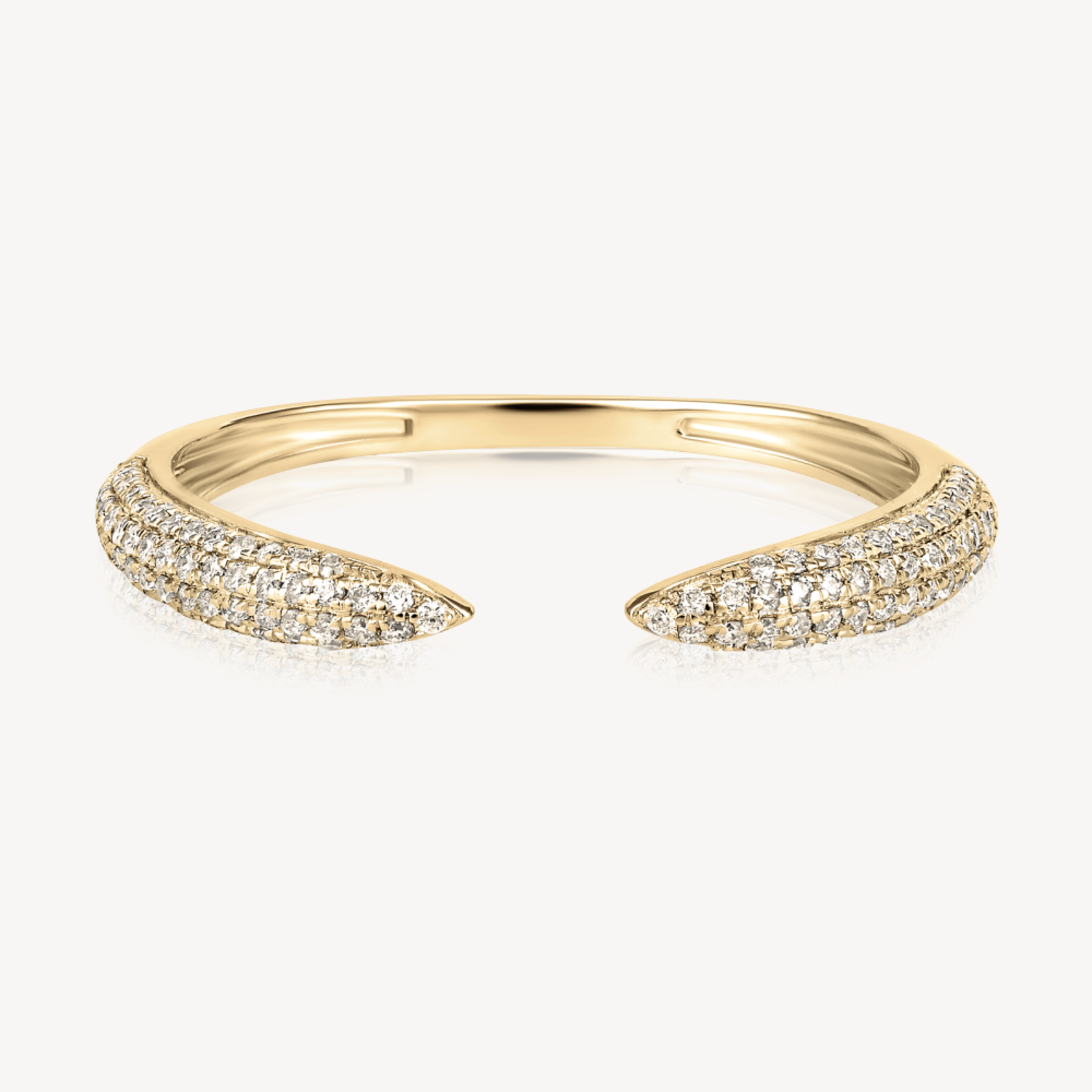 Pave Horn Ring