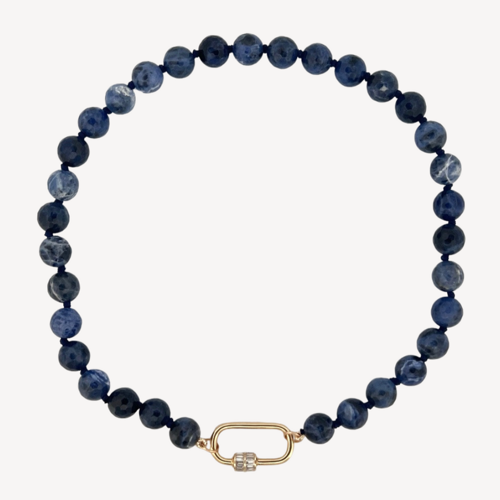 Sodalite Beaded Necklace