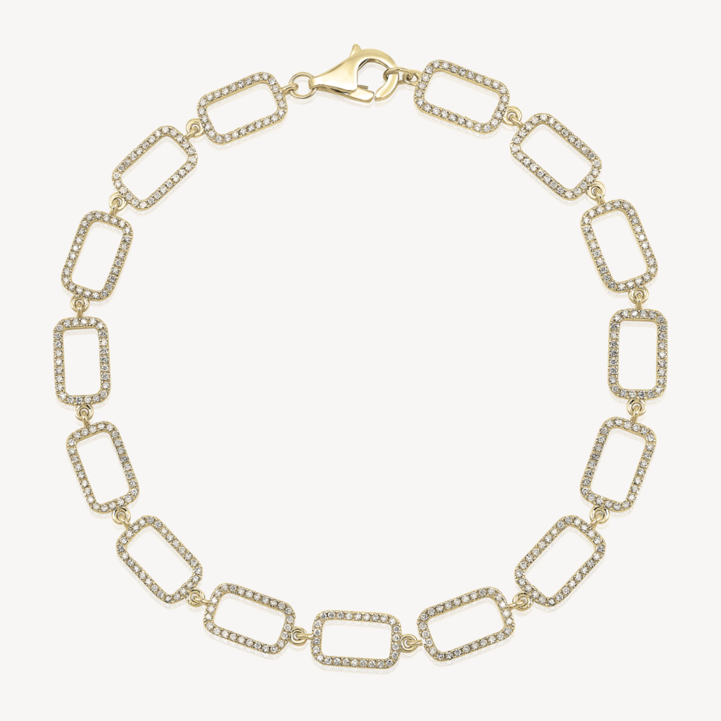 Block Link Bracelet