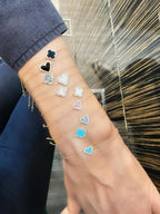 Maxi Turquoise Heart Bracelet