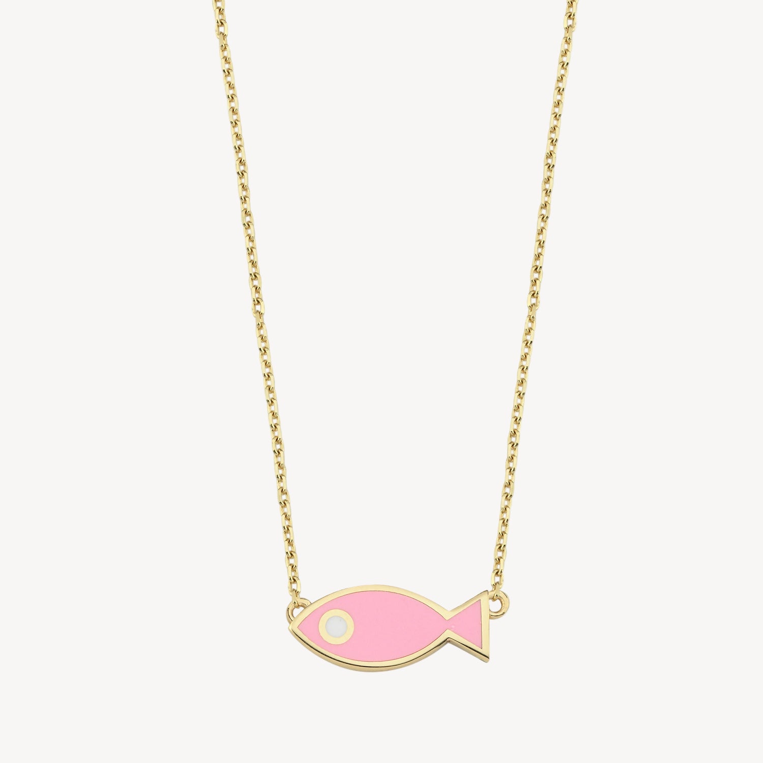 Enamel Fish Necklace