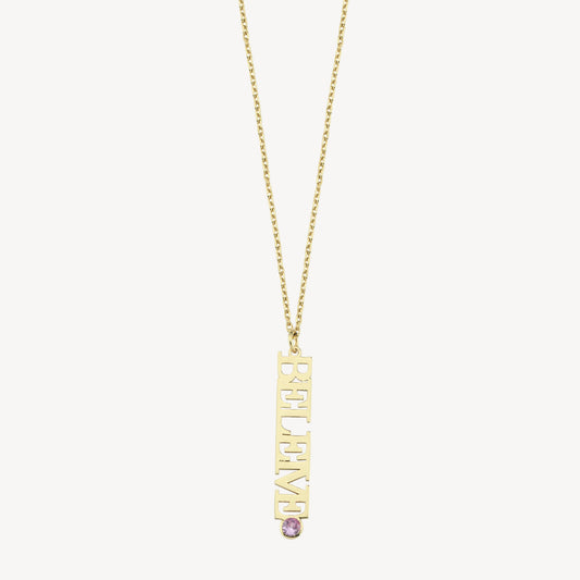 "Believe" Necklace