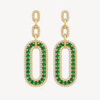 Étoile Emerald Drop Earrings
