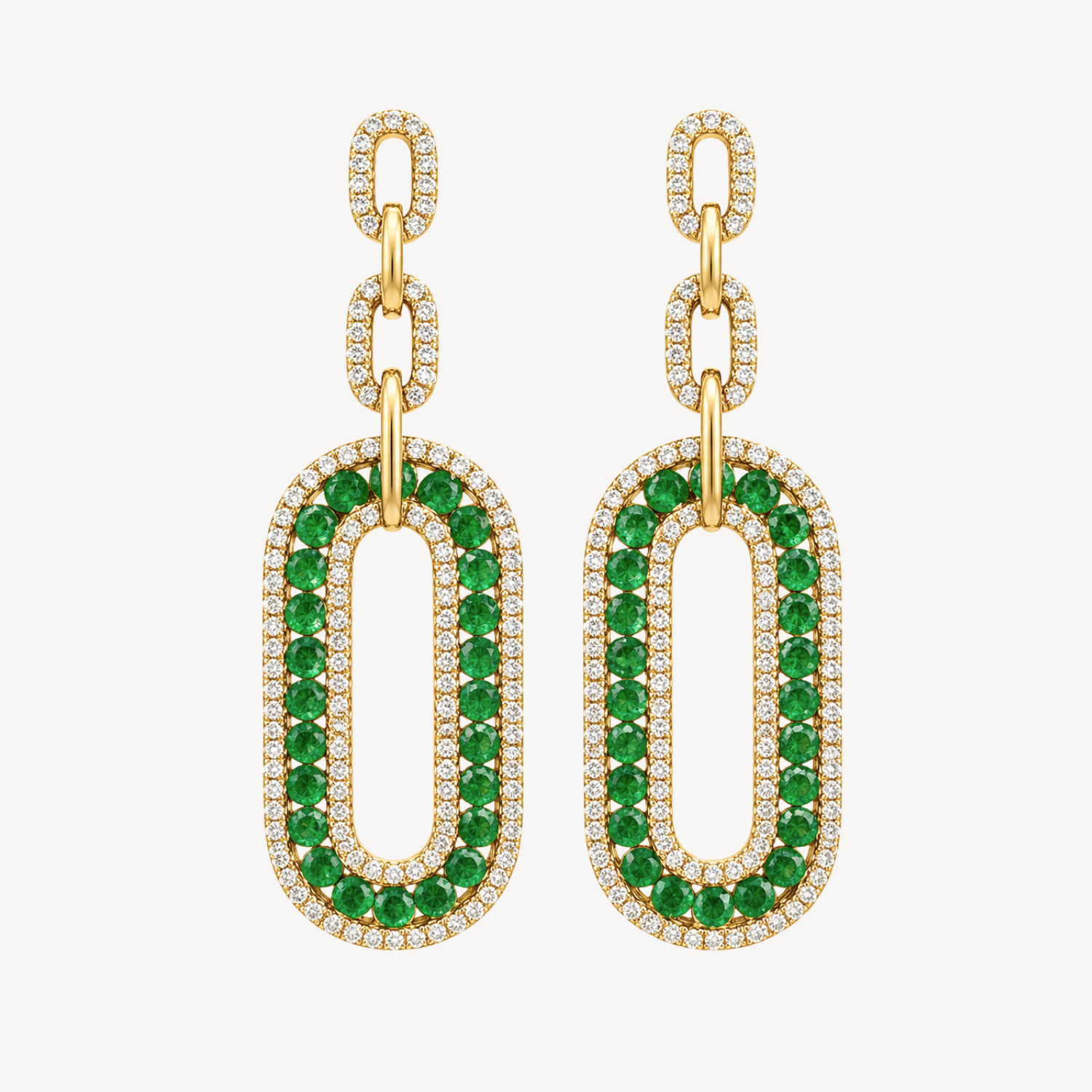 Étoile Emerald Drop Earrings