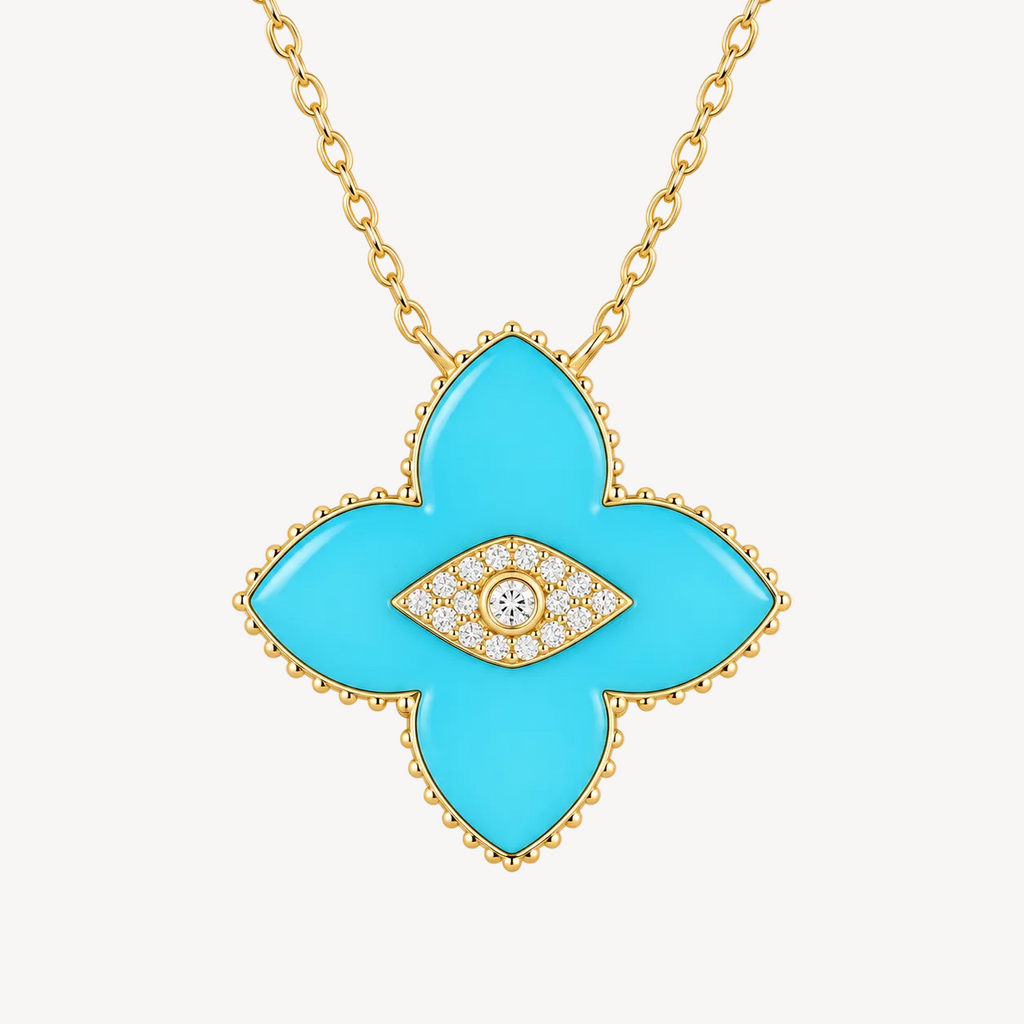 Clover Eye Necklace