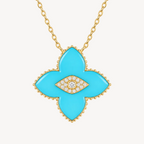 Clover Eye Necklace
