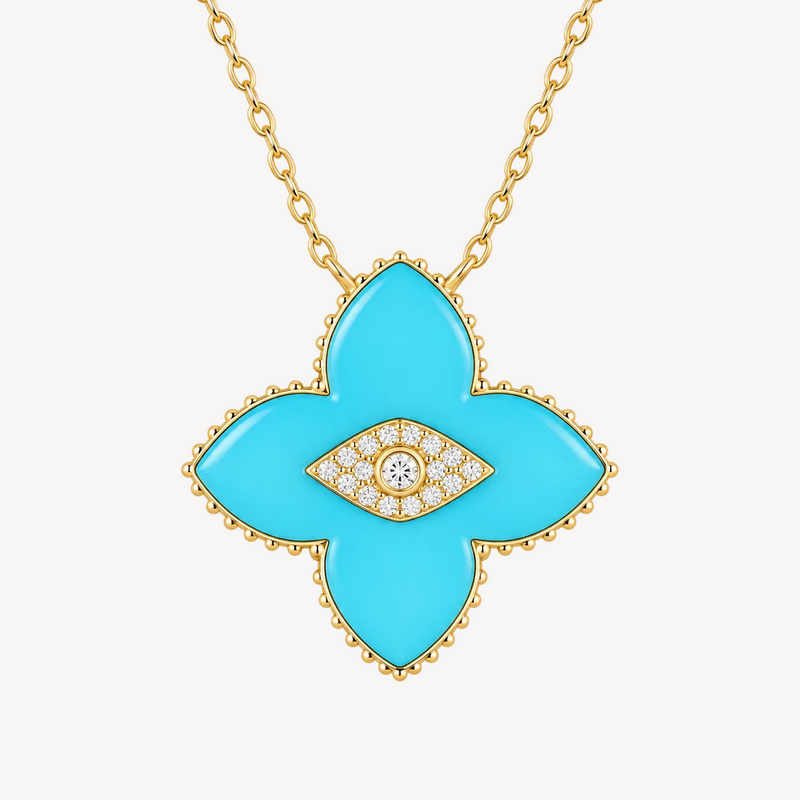 Clover Eye Necklace