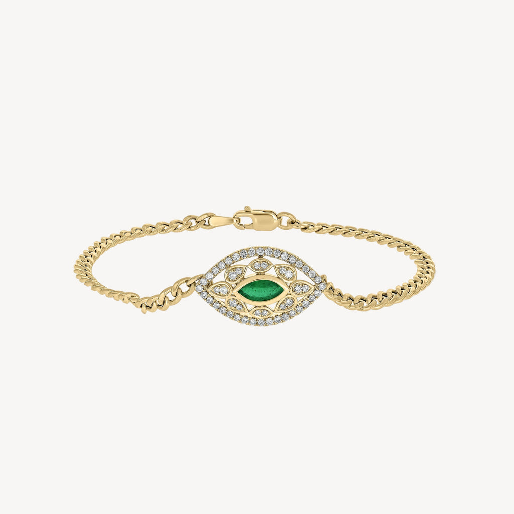 Emerald Velma Bracelet