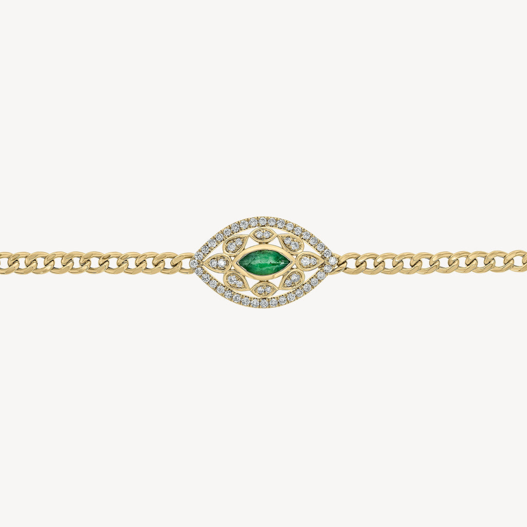 Emerald Velma Bracelet
