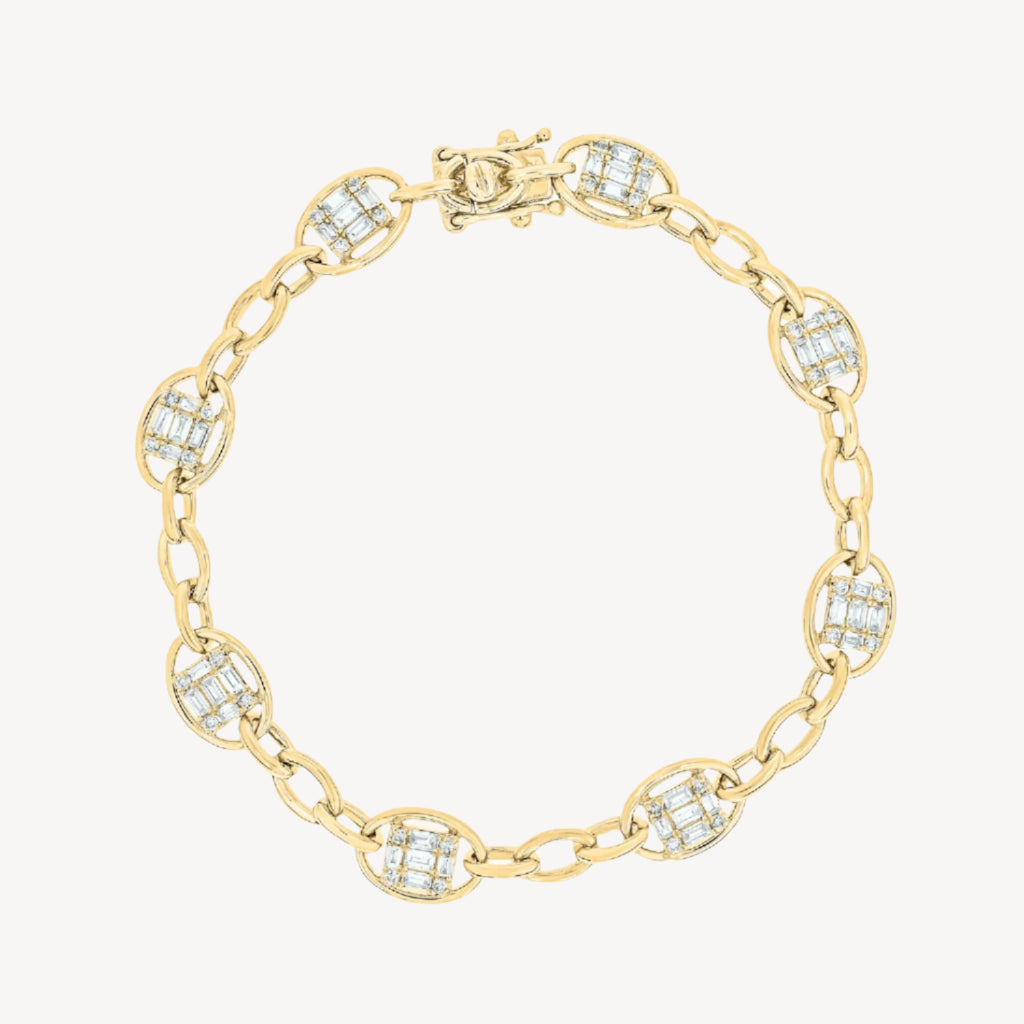 Gilded Links Bracelet