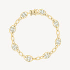 Gilded Links Bracelet