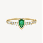 Elira Emerald Bangle