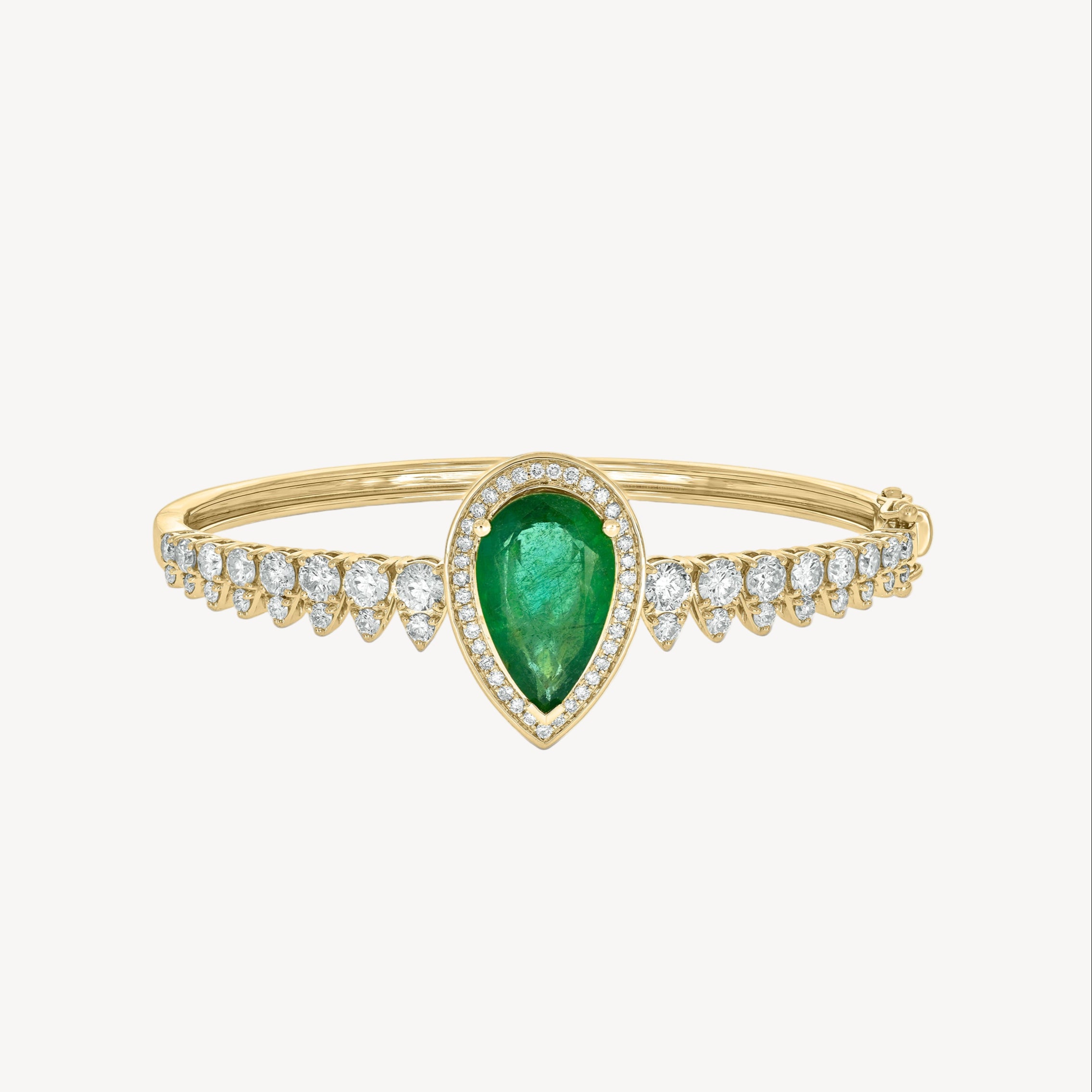 Elira Emerald Bangle