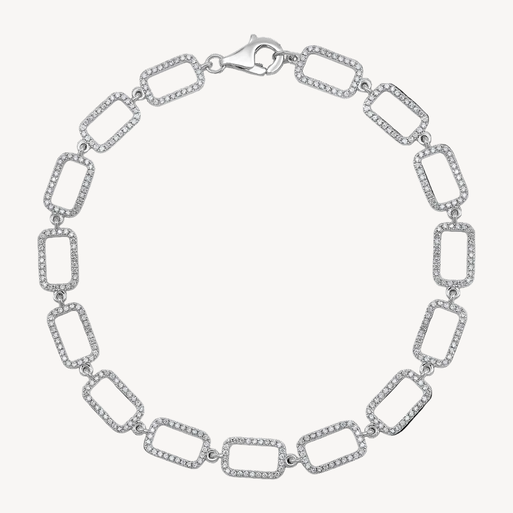 Block Link Bracelet