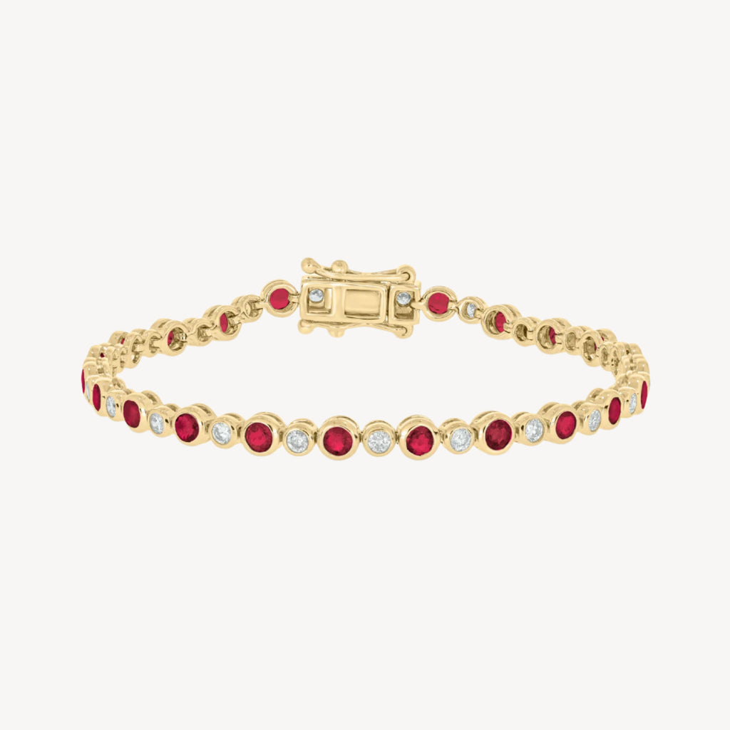 Ophelia Bracelet - Ruby