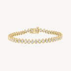 Pear Tennis Bracelet