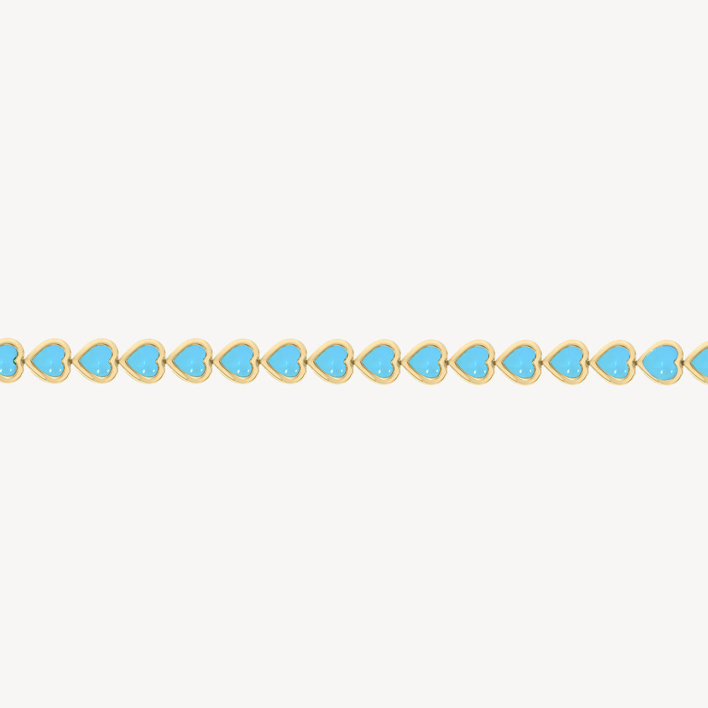 Turquoise Heart Tennis