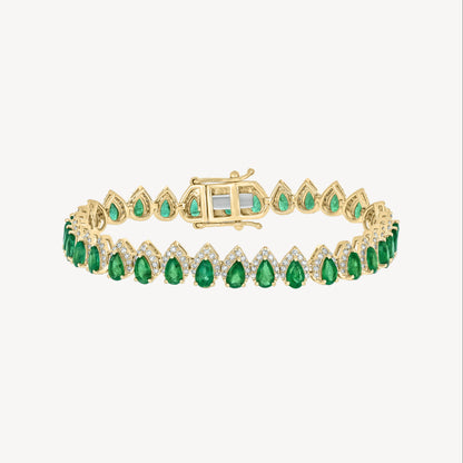 Elira Emerald Bracelet