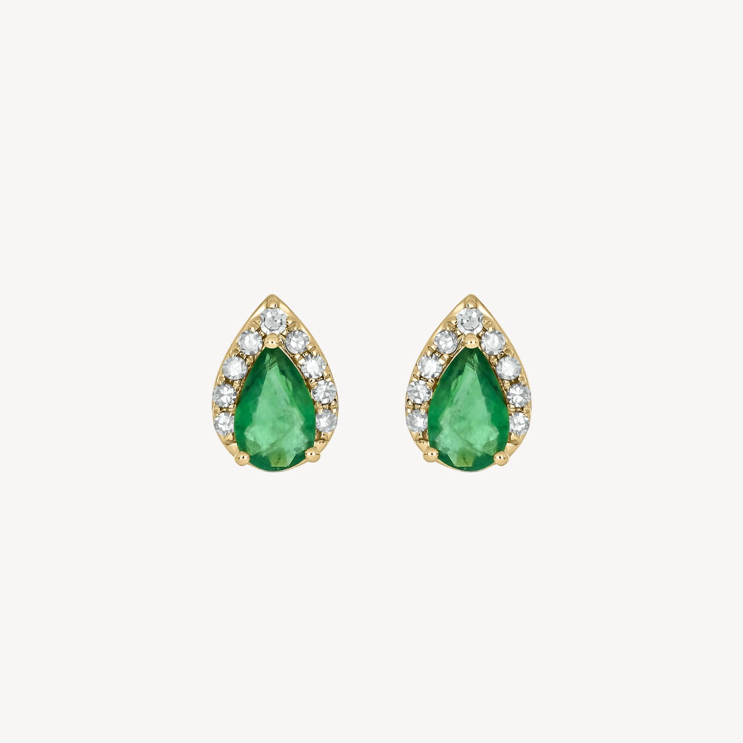 Elira Emerald Mini Studs