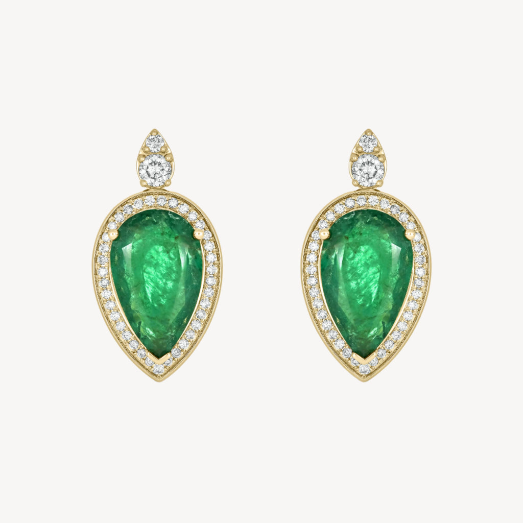 Elira Emerald Earrings