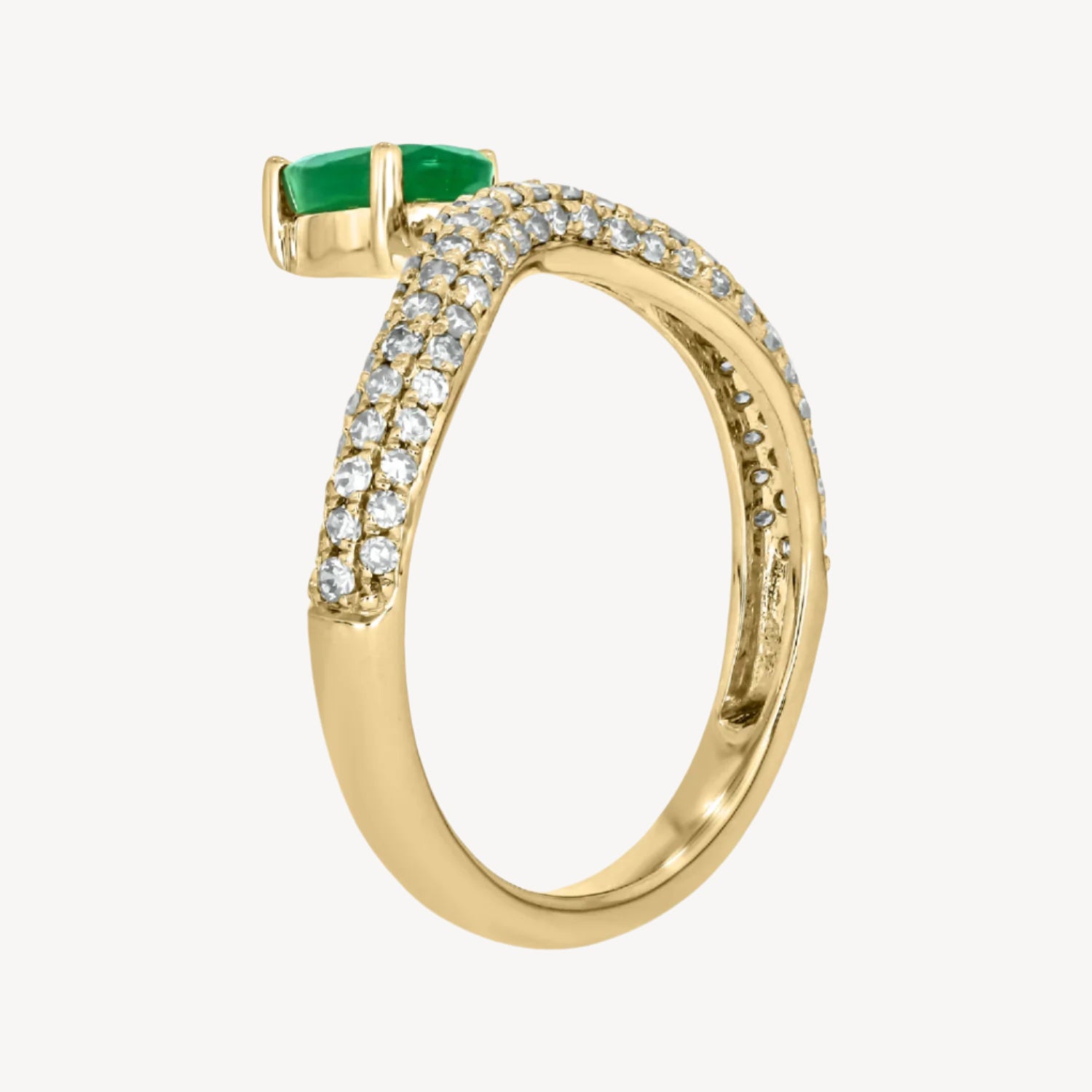 Emerald Chloe Ring