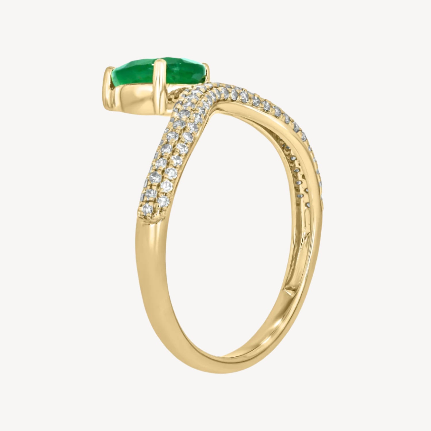 Emerald Chloe Ring
